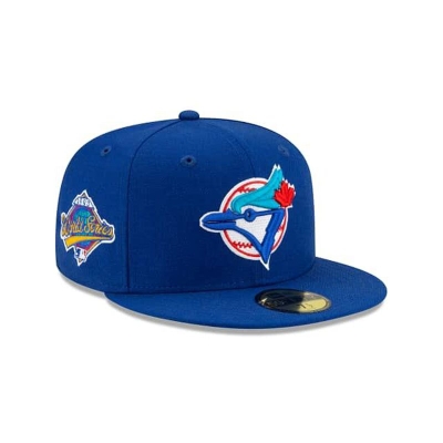 Sapca New Era Toronto Blue Jays MLB Green Paisley Undervisor 59FIFTY Fitted - Albastri